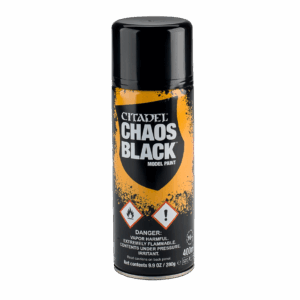 CHAOS BLACK SPRAY PAINT