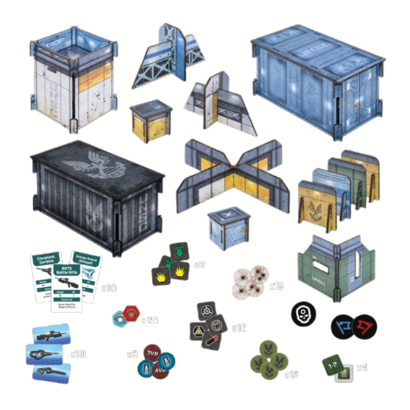HALO FLASHPOINT - UNSC BASE TERRAIN SET (ENG)