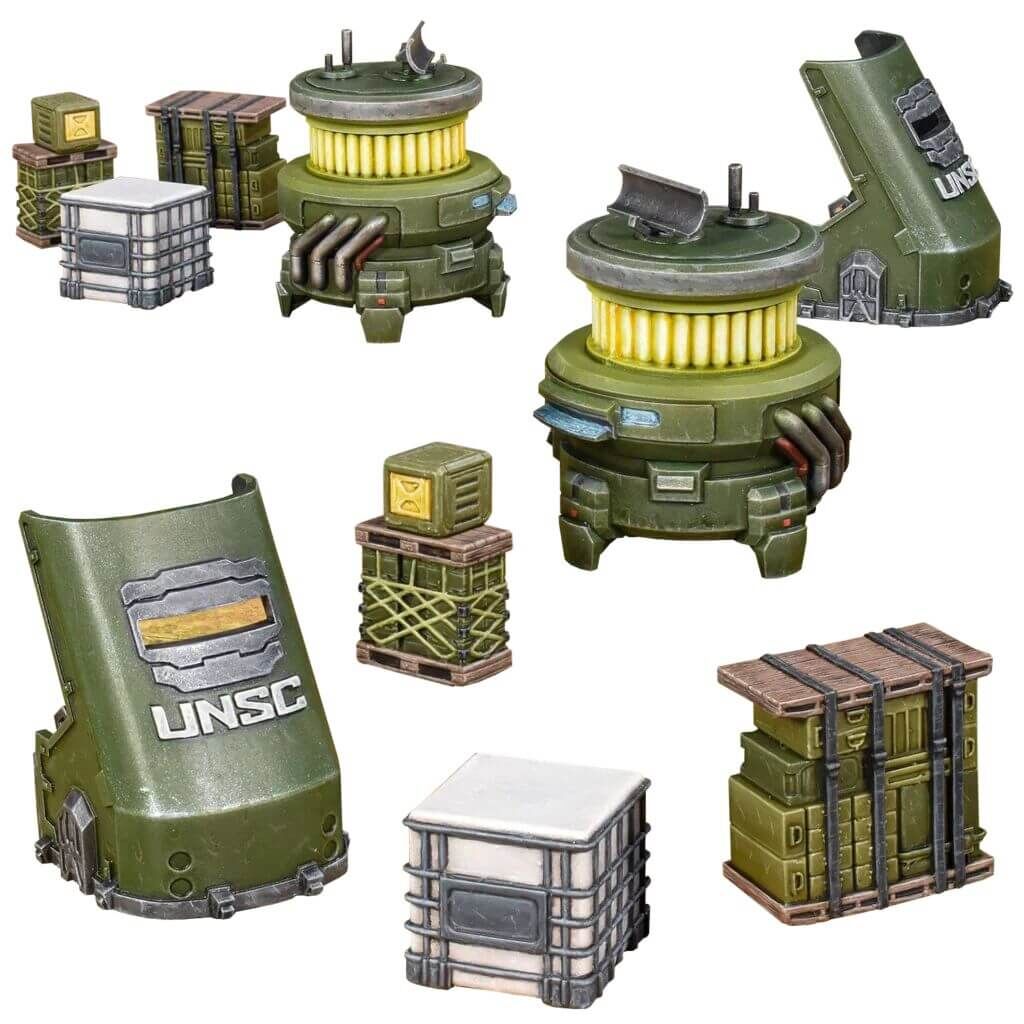 HALO FLASHPOINT - UNSC SCENERY SET