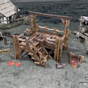 BATTLE SYSTEMS - GALLOWS & STOCKS (INCLUS DANS LE FANTASY CITADEL)