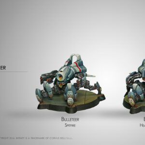 INFINITY - ARMBOTS BULLETEER (SPITFIRE HEAVY SHOTGUN)