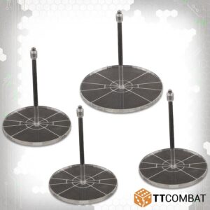 DROPFLEET COMMANDER - DROPFLEET COMMANDER LARGE CLEAR BASE PACK