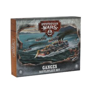DYSTOPIAN WARS - GANGES BATTLEFLEET SET