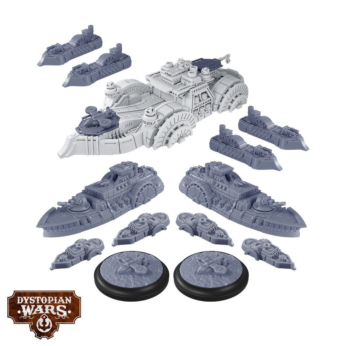 DYSTOPIAN WARS - GOTHAM BATTLEFLEET SET