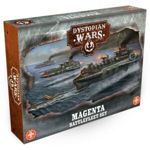 DYSTOPIAN WARS - MAGENTA BATTLEFLEET SET