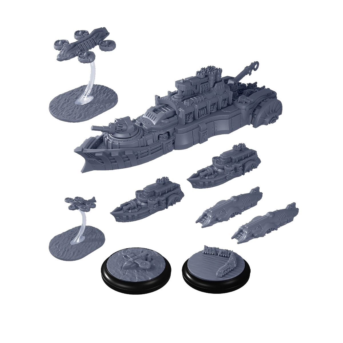 DYSTOPIAN WARS - UNION LONG RANGE SQUADRONS