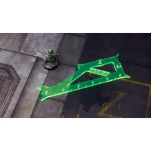 REGLETTE 1" 2" 3" 6" FLUO VERTE