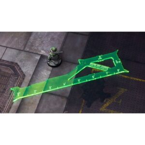 REGLETTE 1" 2" 3" 8" FLUO VERTE