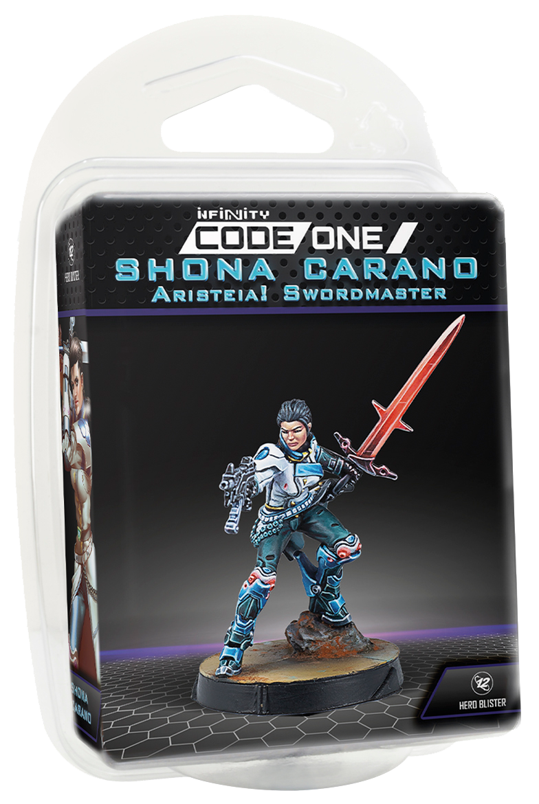 INFINITY - SHONA CARANO, ARISTEIA! SWORDMASTER (SUBMACHINE GUN)