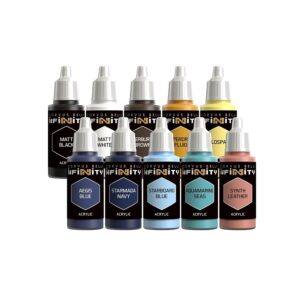 INFINITY - O-12 PAINT SET + 1 KAPPA MISSILE LAUNCHER EXCLUSIVE MINIATURE