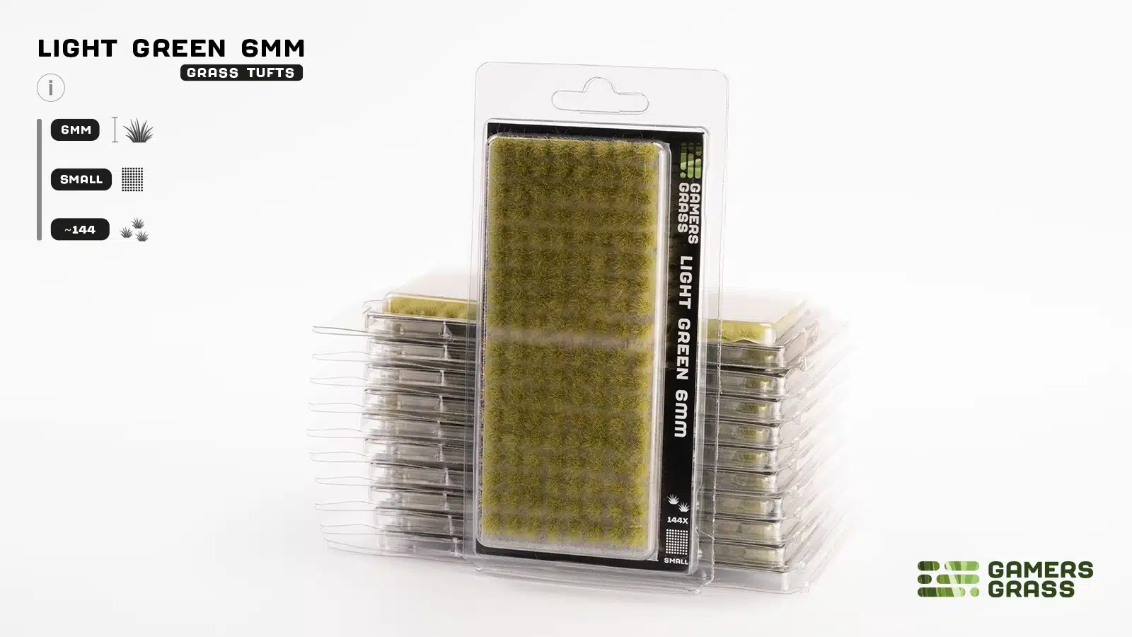 LIGHT GREEN (6MM) SMALL