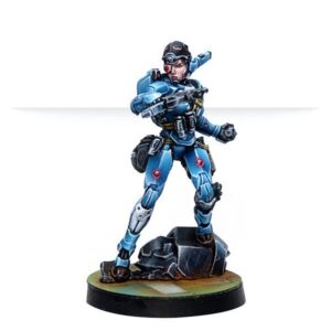 INFINITY - PATSY GARNETT, ORC TROOPS VARUNA DIV. NCO (SUBMACHINE GUN)