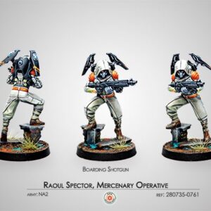 INFINITY - RAOUL SPECTOR, MERCENARY OPERATIVE (BOARDING SHOTGUN)