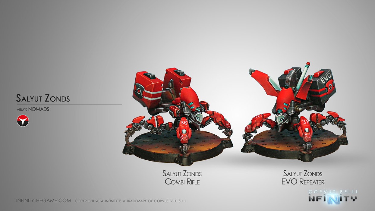 INFINITY - SALYUT ZONDS (EVO REPEATER COMBI RIFLE)