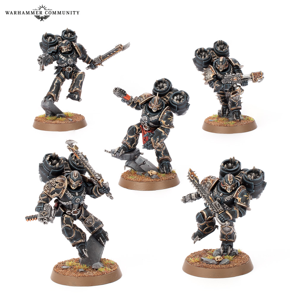 CHAOS SPACE MARINES: RAPTORS - RAPACES