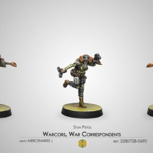 INFINITY - WARCORS, WAR CORRESPONDENTS (STUN PISTOL)