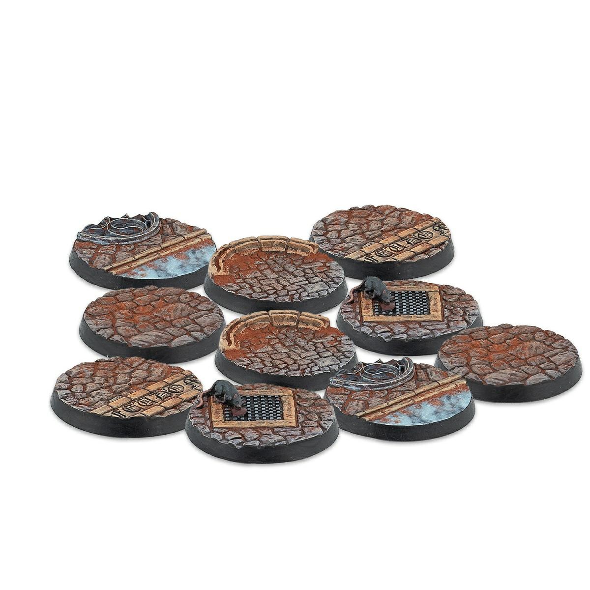 WARCROW - 30MM FEUDOM SCENERY BASES, ALPHA SERIES