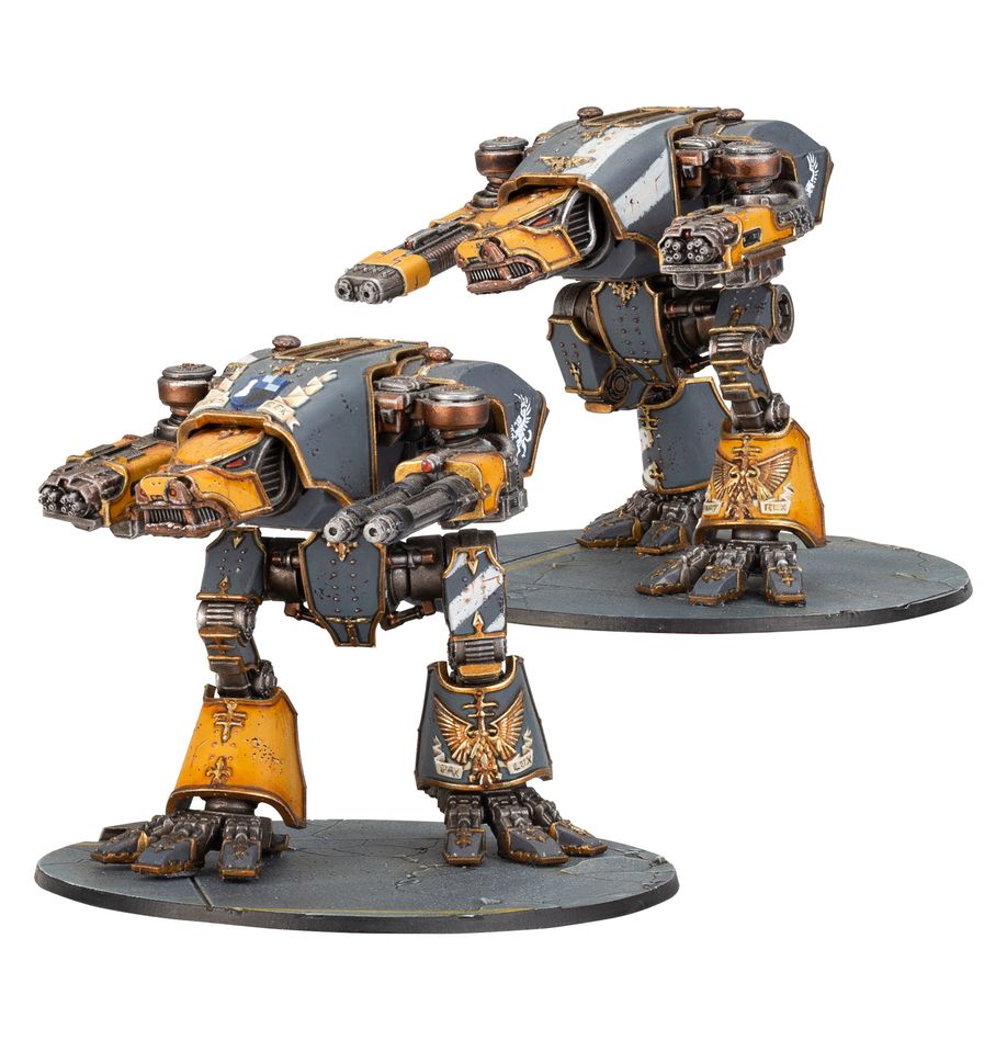 WARHOUND TITANS WITH TURBO-LASER DESTRUCTORS AND VULCAN MEGA-BOLTERS – Image 3