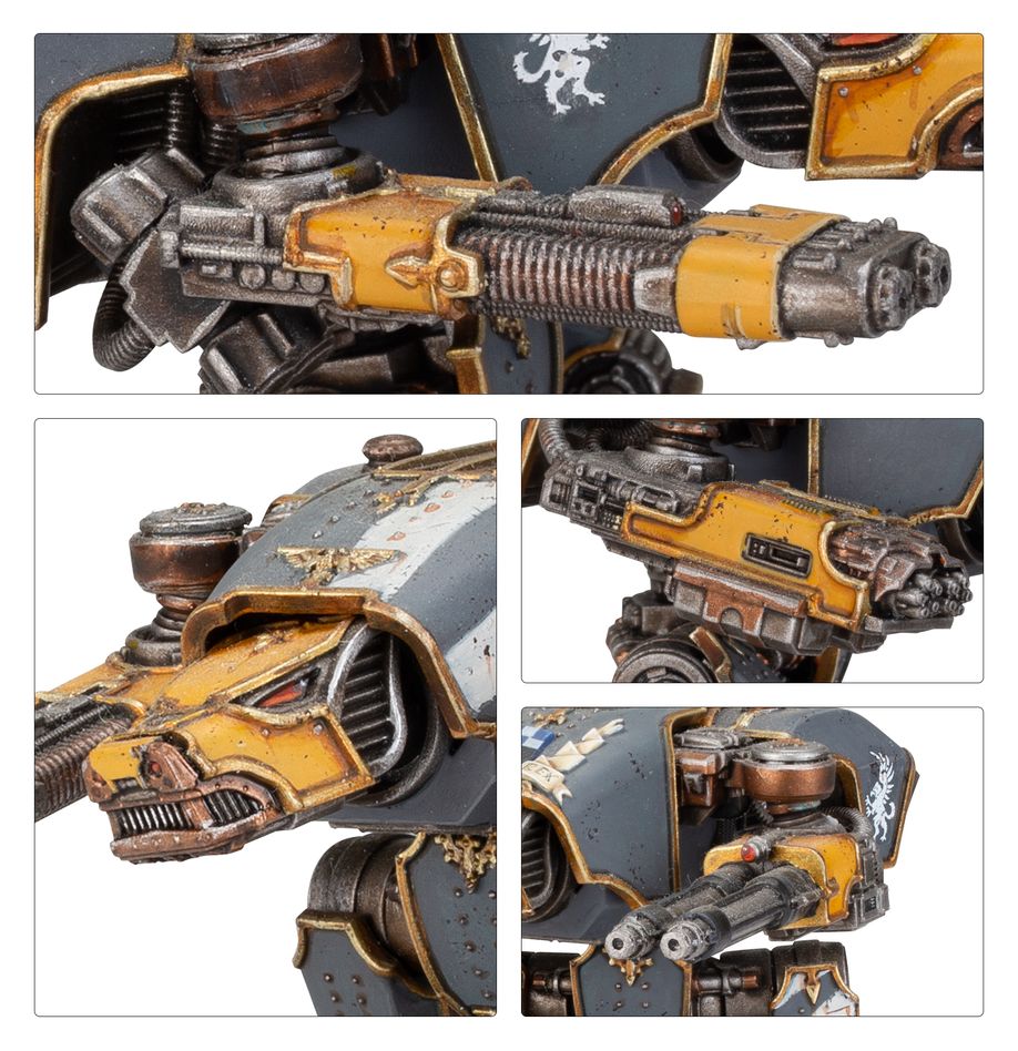 WARHOUND TITANS WITH TURBO-LASER DESTRUCTORS AND VULCAN MEGA-BOLTERS – Image 2
