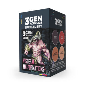 WARGAME COLOR SET. VISCERAL MALFORMATIONS.