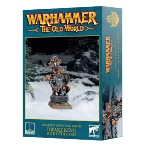 DWARFEN HOLDS: DWARF KING WITH OATHSTONE