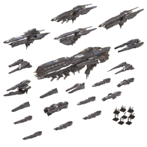 DROPFLEET COMMANDER – UCM BATTLEFLEET