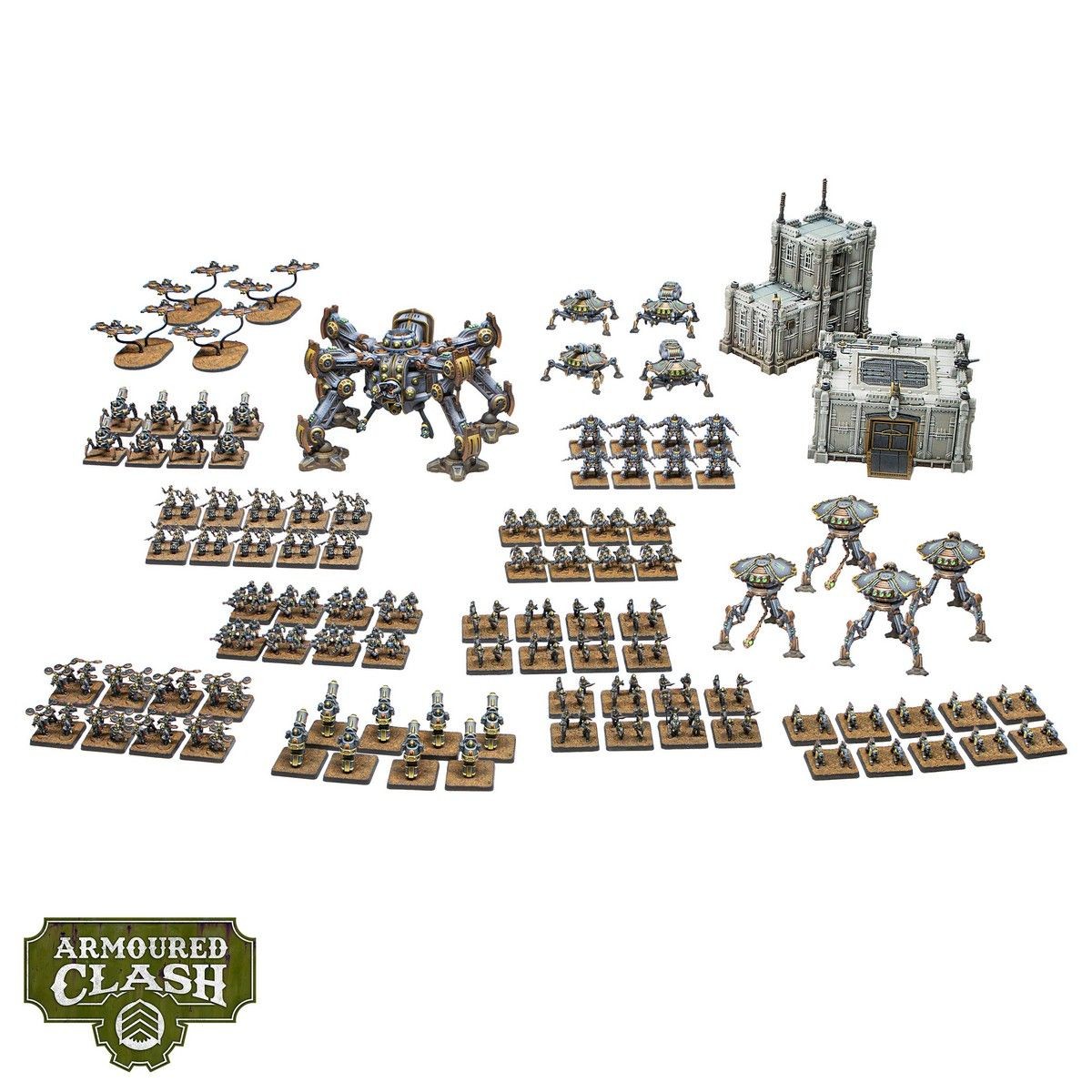 ARMOURED CLASH - ENLIGHTENED FACTION BATTLEGROUP - STARTER SET (ENG)