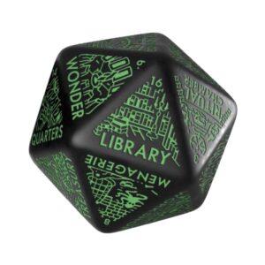 DÉ GÉNÉRATEUR DONJON - NOIR & VERT