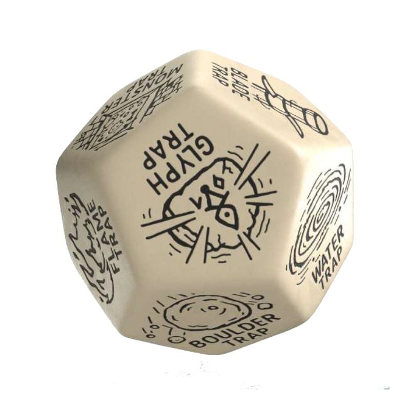 DÉ GÉNÉRATEUR PIÈGE - BEIGE & NOIR