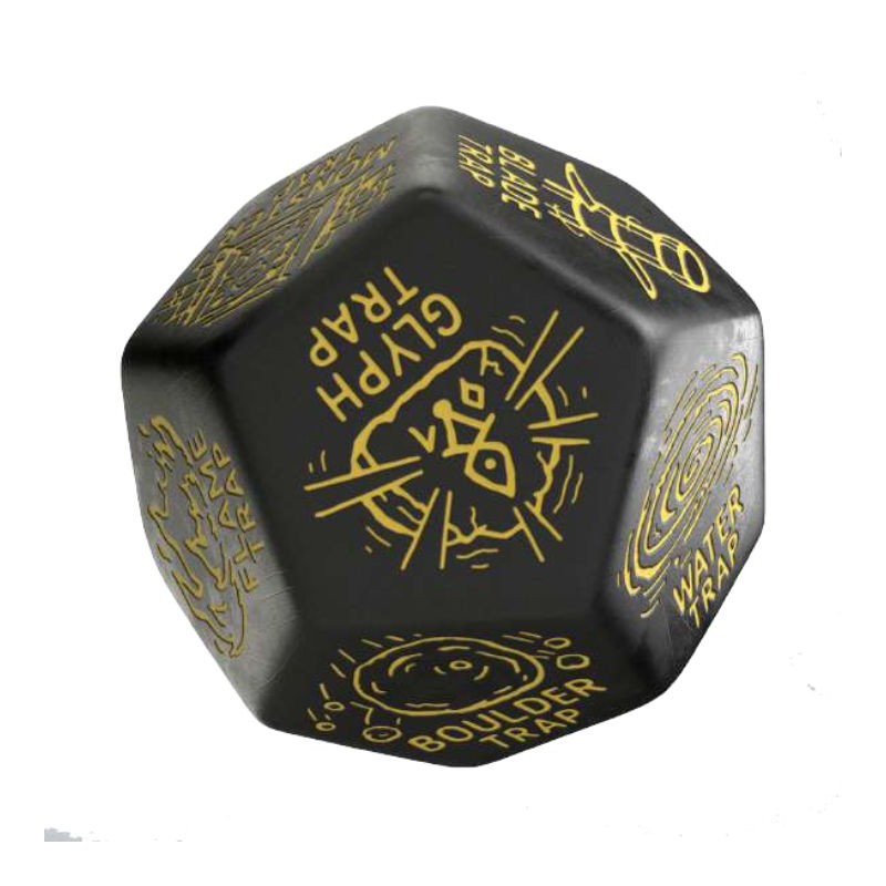 DÉ GÉNÉRATEUR PIÈGE - NOIR & JAUNE