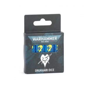 WARHAMMER 40000: DRUKHARI DICE SET