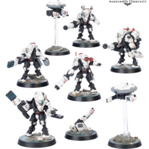 KILL TEAM D'EXO-ARMURES XV26 STEALTH