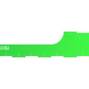 REGLETTE AoS 9 inch Range Ruler Green