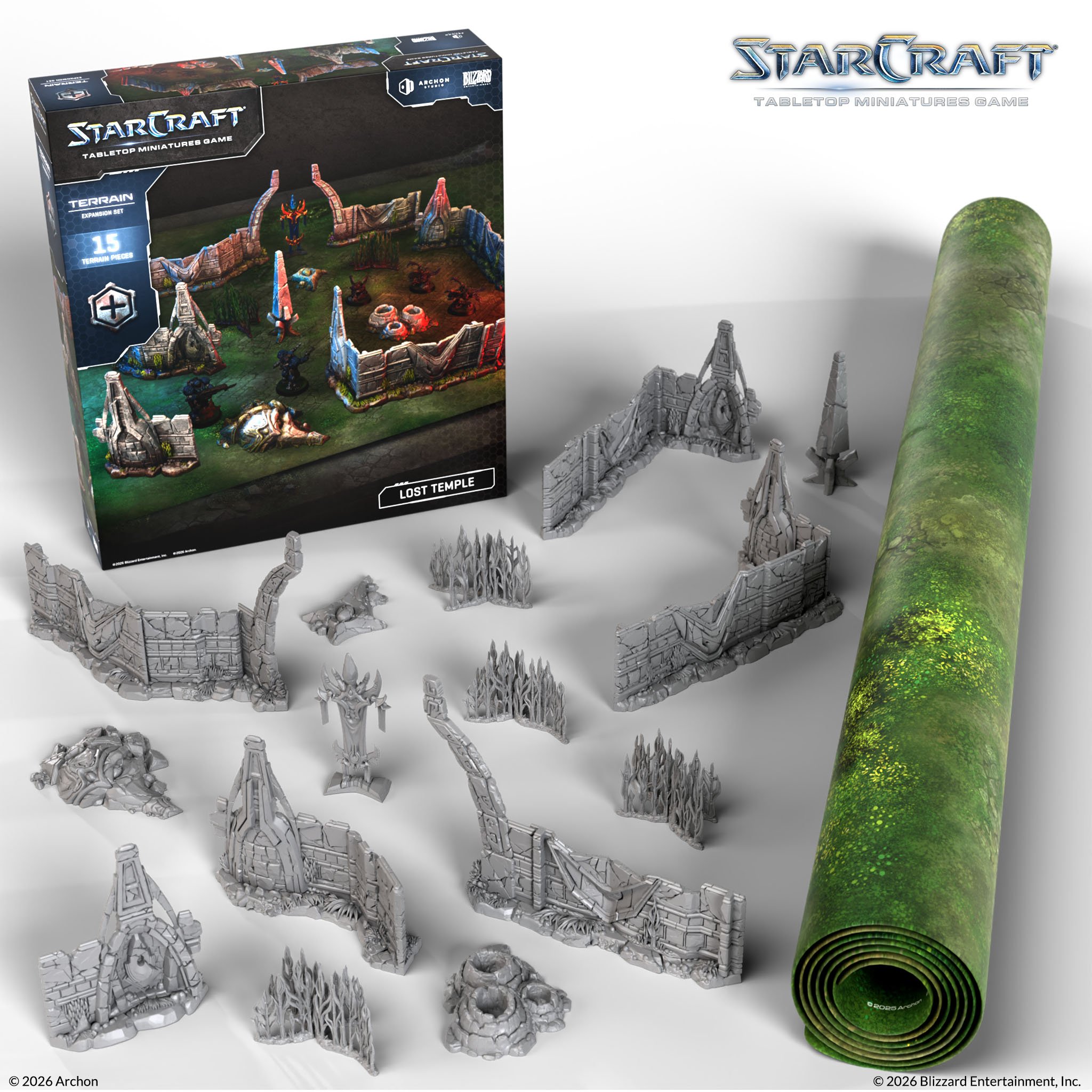 STARCRAFT – LOST TEMPLE - TERRAIN EXPANSION SET
