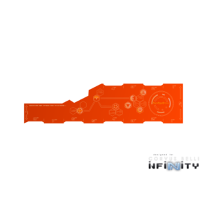 REGLETTE Infinity Range Card INCH Orange