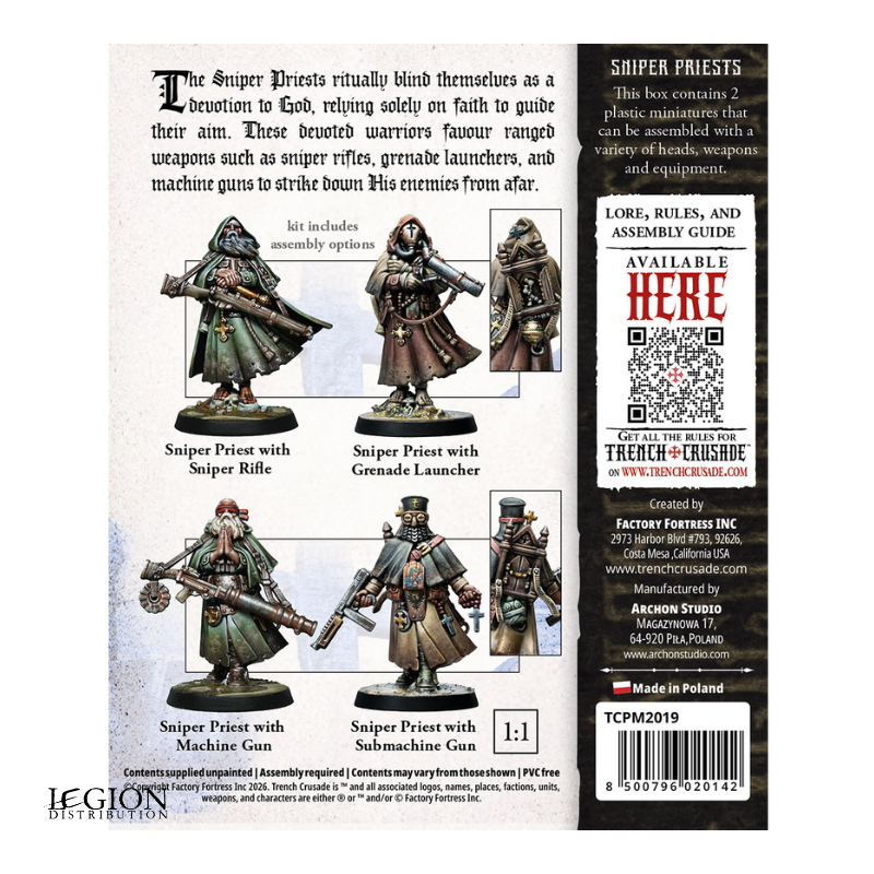 Trench Crusade - Sniper Priests – Image 2