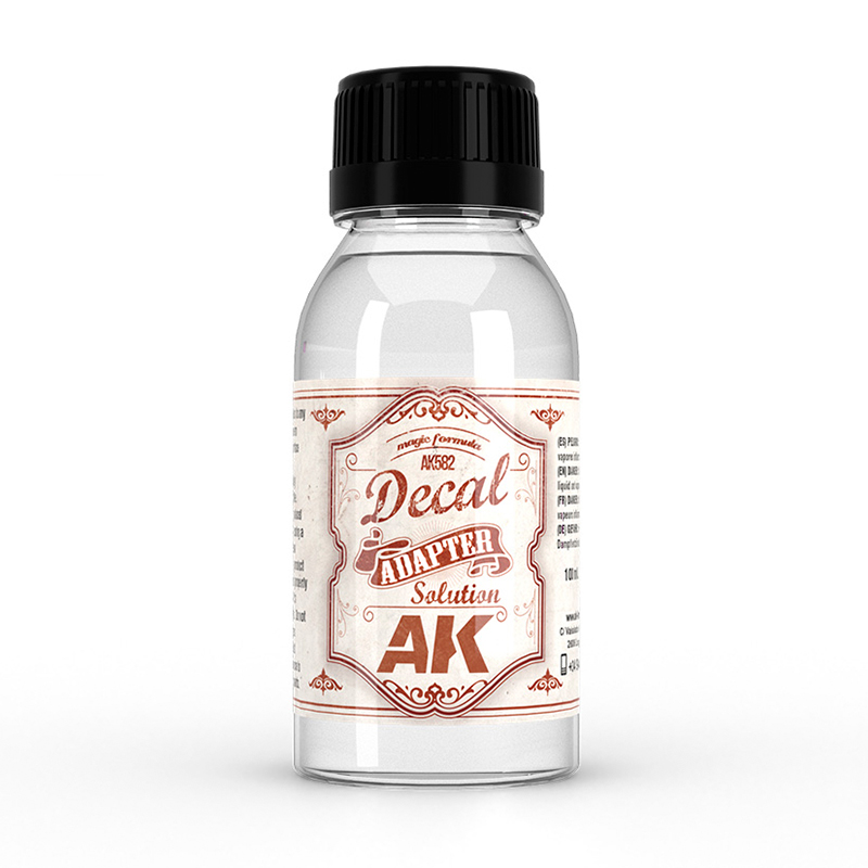 DECAL ADAPTER SOLUTION - DECALCOMANIE