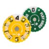 7 TRACKERS COUNTERS, RANGE 0-9, SIZE 25MM, RANDOM COLOURS – Image 2