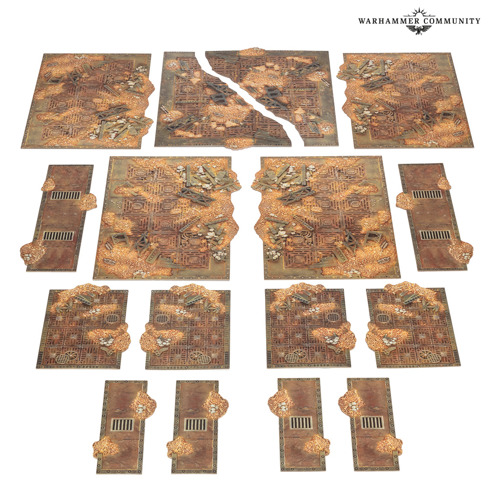 Warhammer 40,000 v11: Set de Zones de Terrain