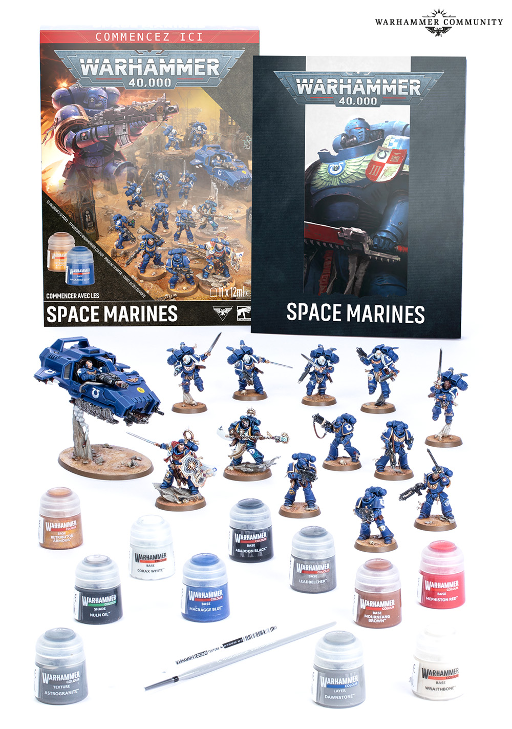 WARHAMMER 40000: COMMENCER AVEC LES SPACE MARINES