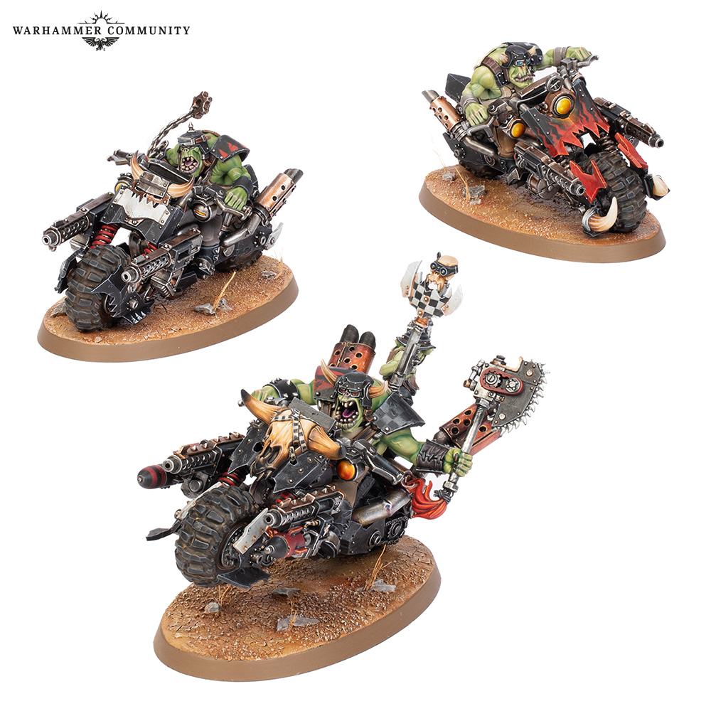 ORKS: BANDE DE MOTARDS DE GUERRE