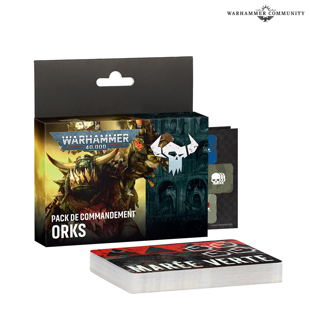 PACK DE COMMANDEMENT: ORKS (FRANCAIS)