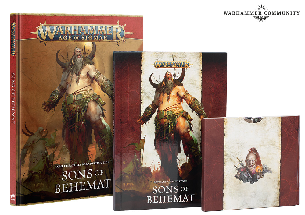 Age of Sigmar – Tome de Bataille de la Destruction : Sons of Behemat