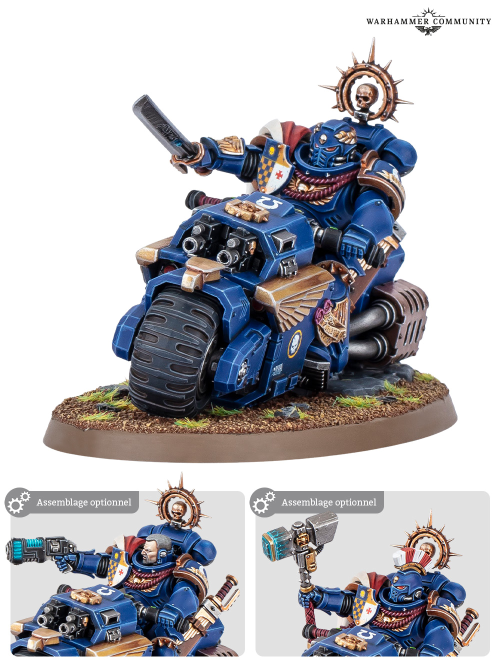 SPACE MARINES: CAPITAINE À MOTO