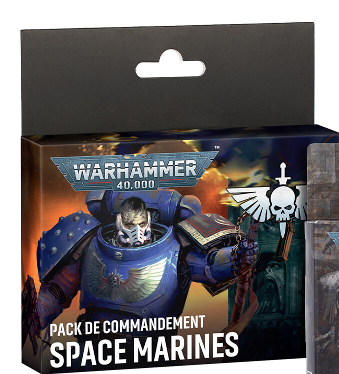 PACK DE COMMANDEMENT: SPACE MARINES (FRA)