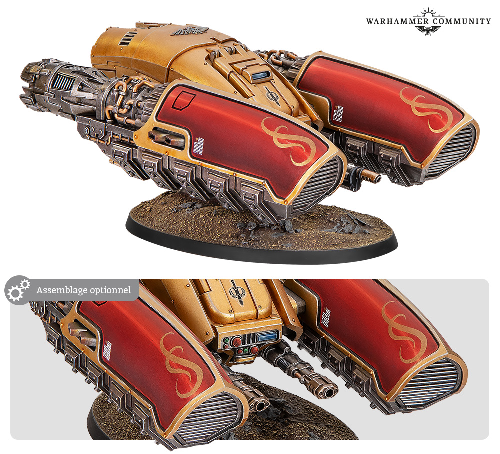 CUSTODES: SPEEDER D'ATTAQUE PALLAS
